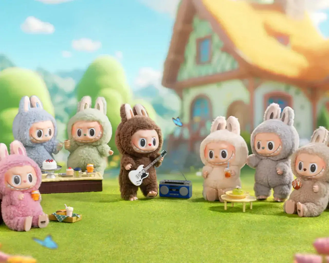 Labubu The Monsters Tasty Macarons Chestnut Cocoa.